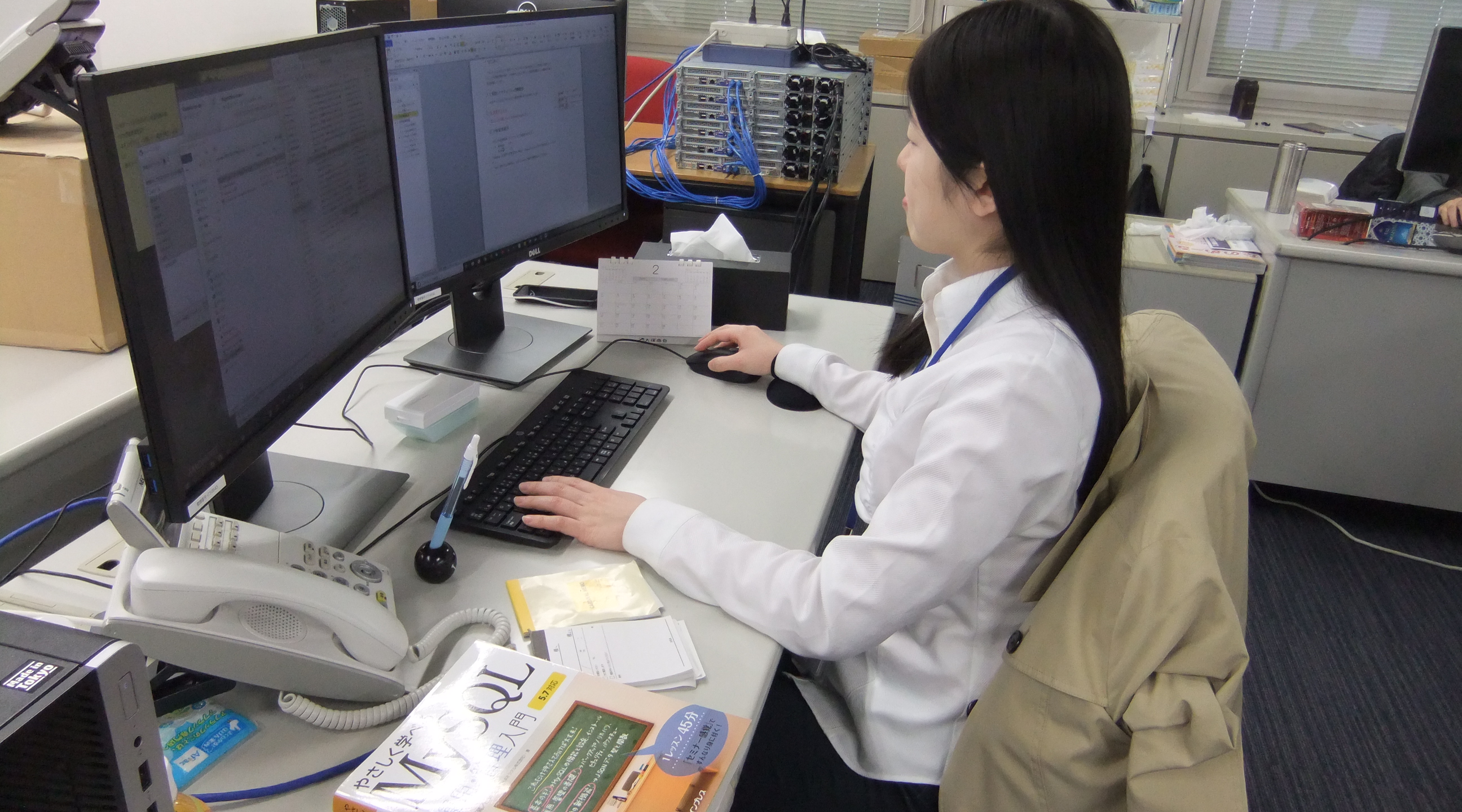 現在の業務内容を教えてください