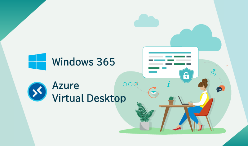 Windows 365とAVD、自社に向いているのはどっち？利用シーン、セキュリティ、料金例を解説します。
