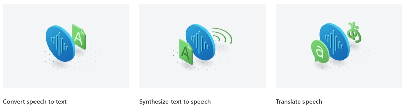 Azure Speech Serviceの主な機能